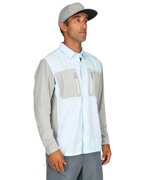 Simms TriComp Cool LS Shirt Mist 3 Simms TriComp Cool LS Shirt Mist 3